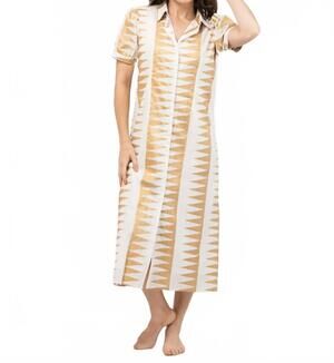 NEW BEAU & RO kris midi dress in edgy white